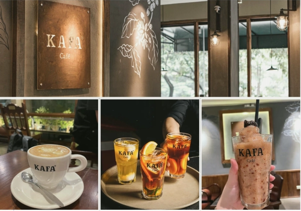 Thưởng thức ly cafe thơm ngon, đậm vị tại Kafa Café