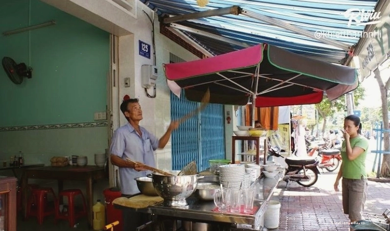 Thưởng thức mì thảy thơm ngon tại Nghiệp Ký