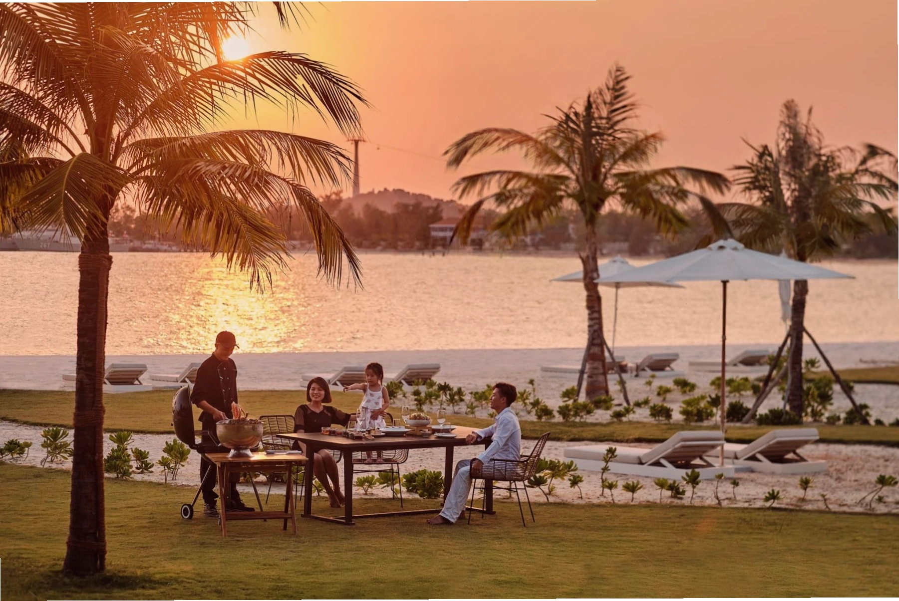 Tiệc cưới lãng mạn trên bãi biển tại Premier Village Phu Quoc Resort