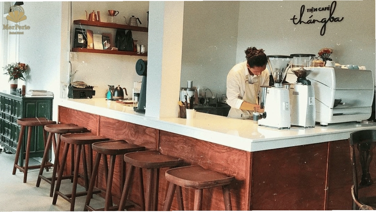 Tiệm Cà Phê Tháng Ba Đà Lạt với phong cách cổ điển