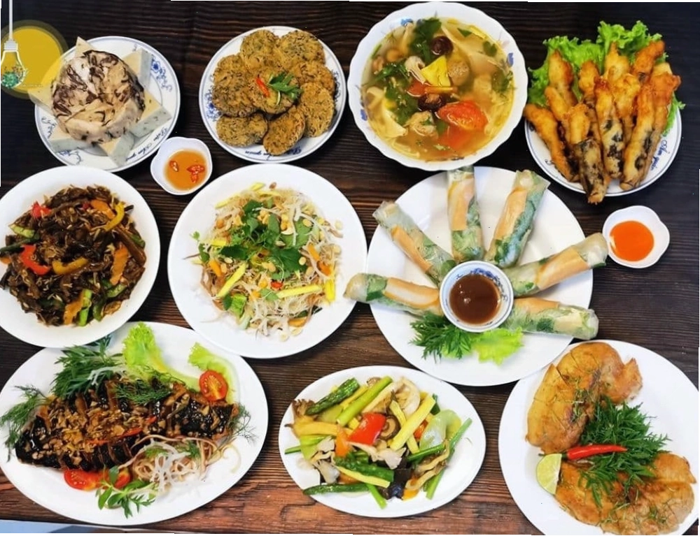 Tiệm chay Tường Viên với món ăn chất lượng