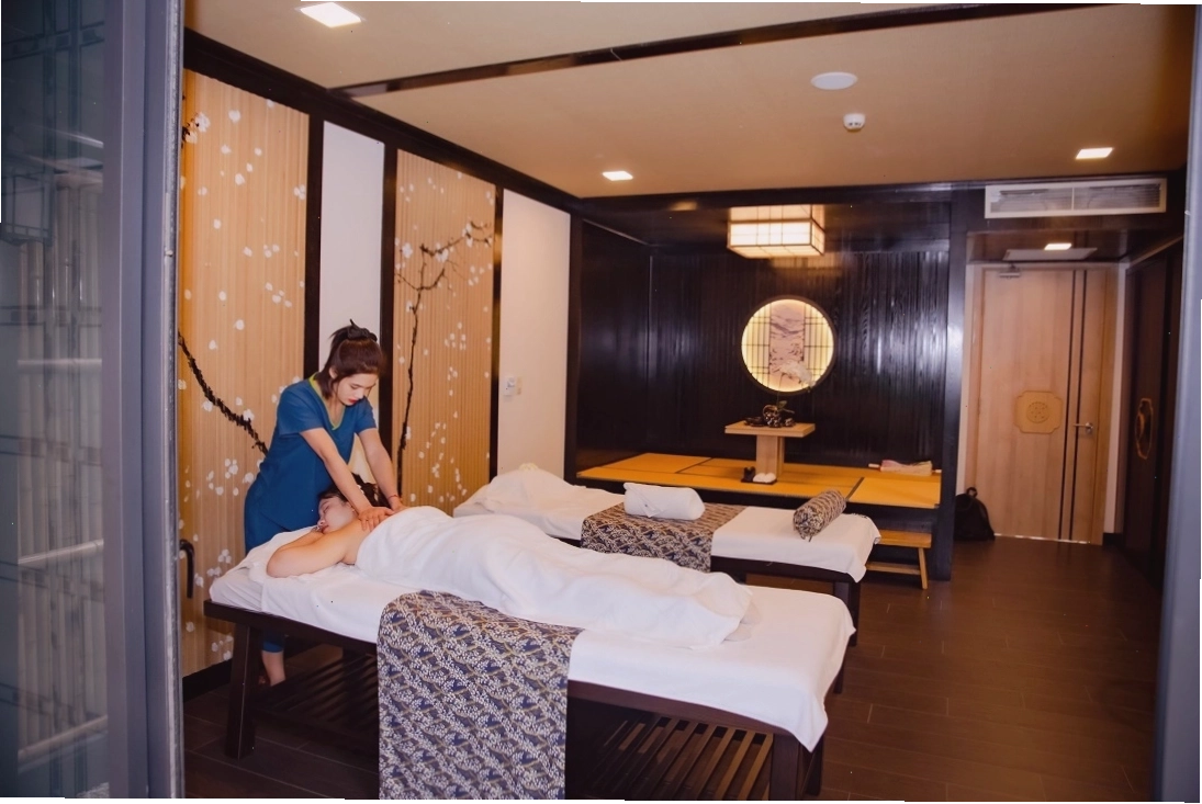 Tiện ích bể sục khoáng nóng