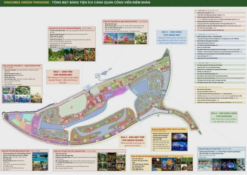 Tiện ích công viên chủ đề Cần Giờ tại Vinhomes Green Paradise