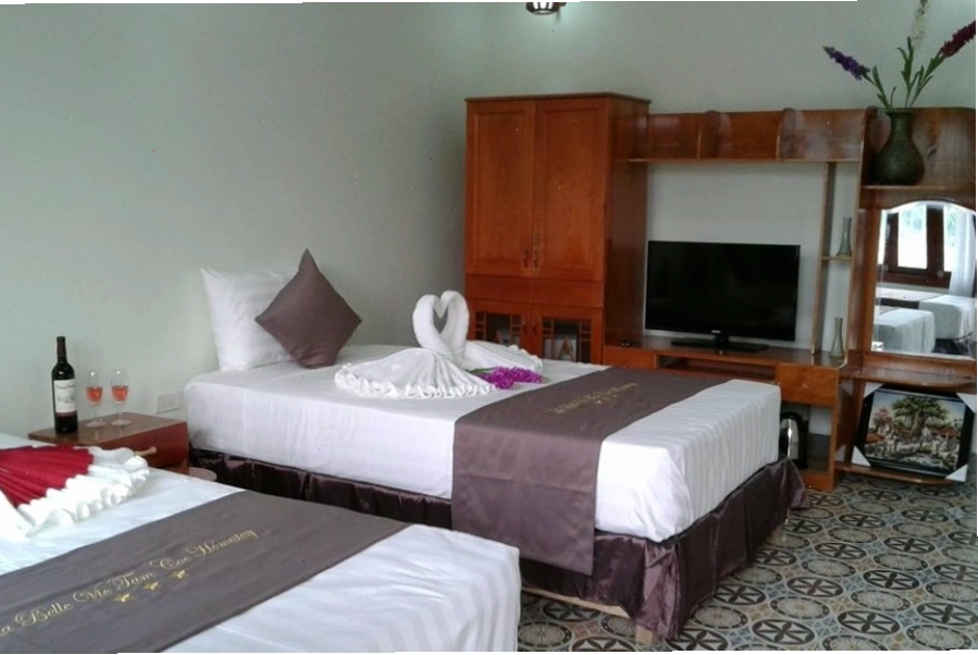 Tiện nghi bể bơi tại La Belle Vie Tam Coc Homestay