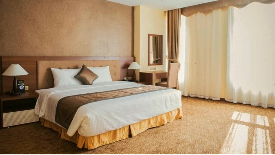 Tiện nghi đầy đủ tại phòng Deluxe King Mường Thanh Mộc Châu