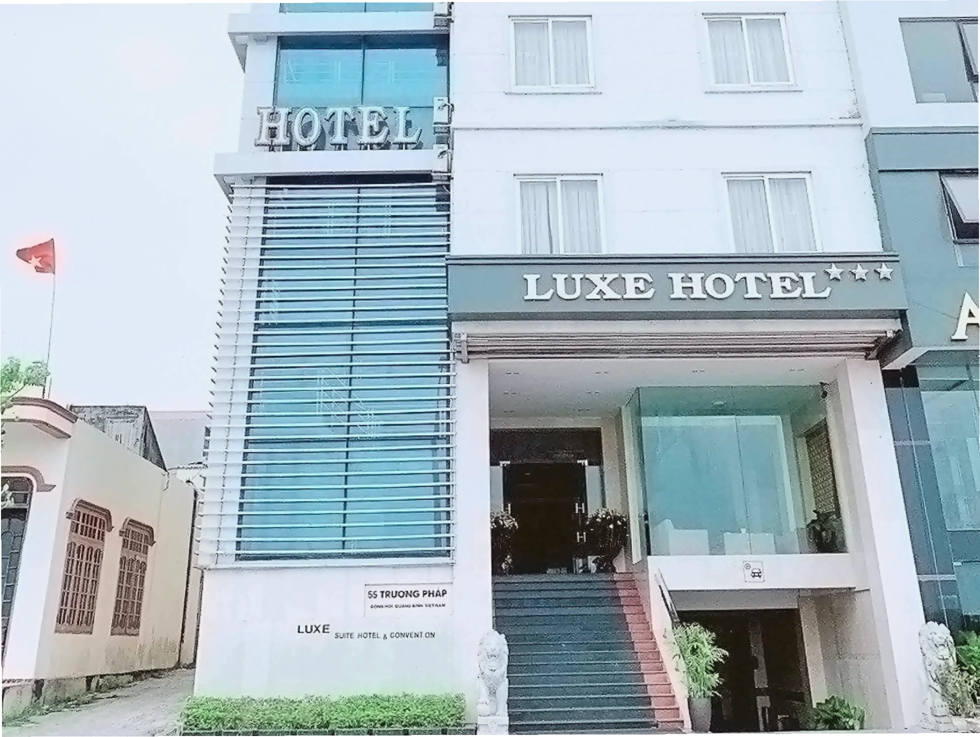 Tiện nghi phòng nghỉ tại Khách sạn Luxe Quảng Bình