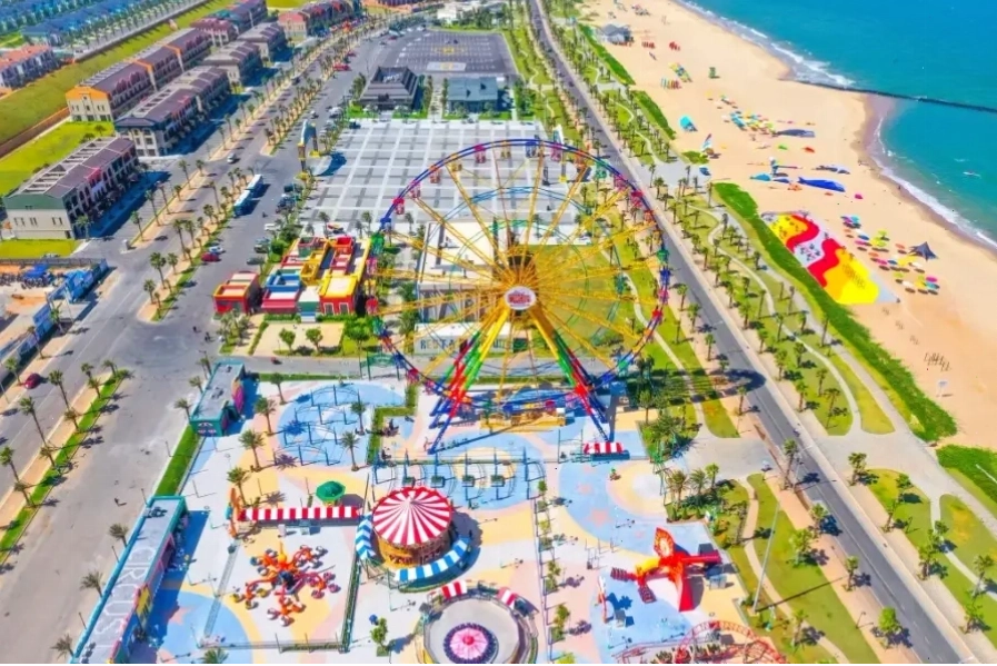 Toàn cảnh Circus Land NovaWorld Phan Thiết nhìn từ trên cao