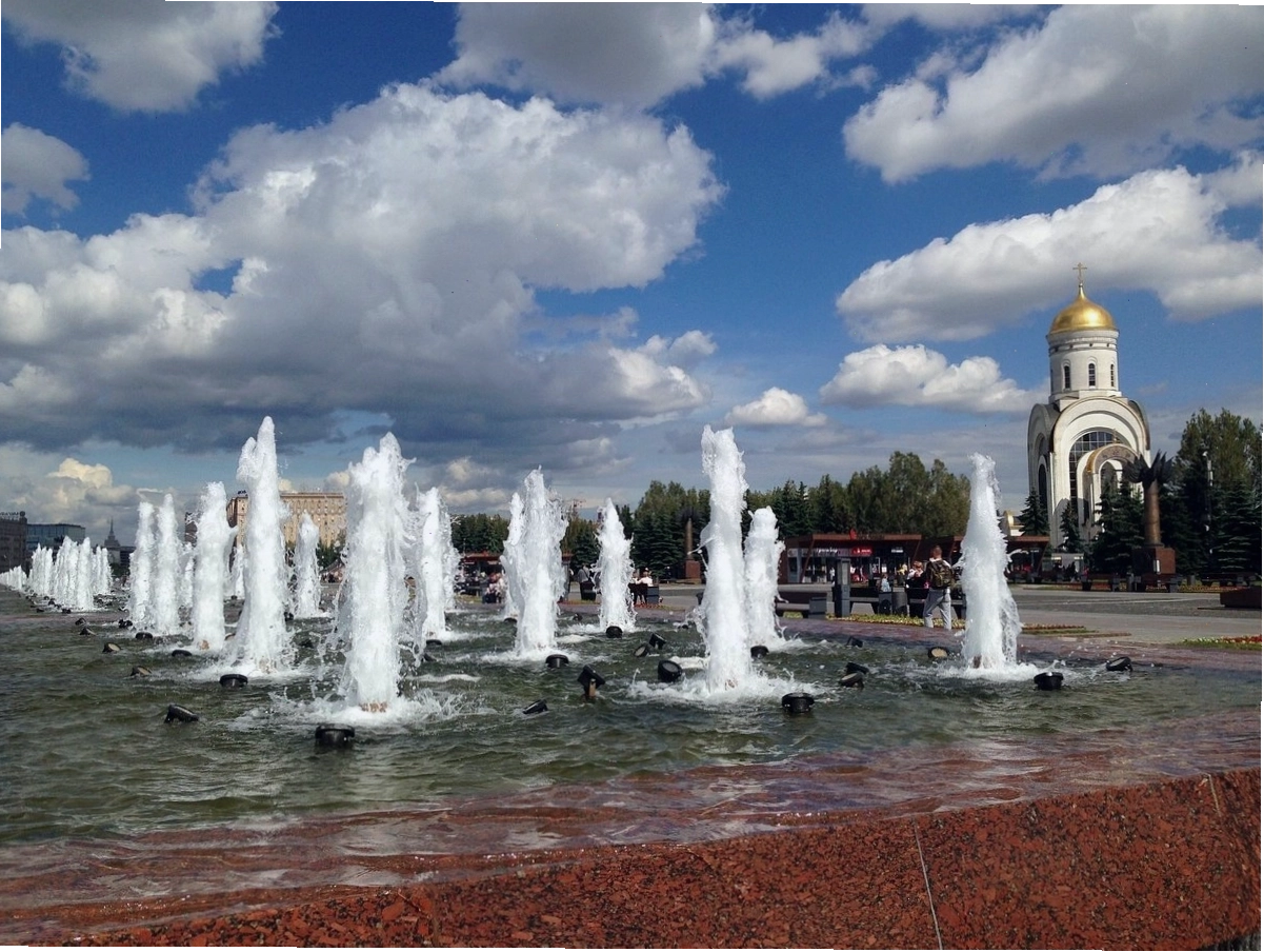 Toàn cảnh Công viên Chiến thắng (Victory Park) tại Moscow, Nga