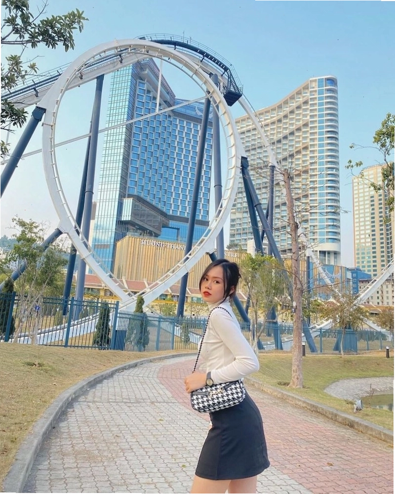 Toàn cảnh Công viên Rồng Hạ Long nhìn từ trên cao