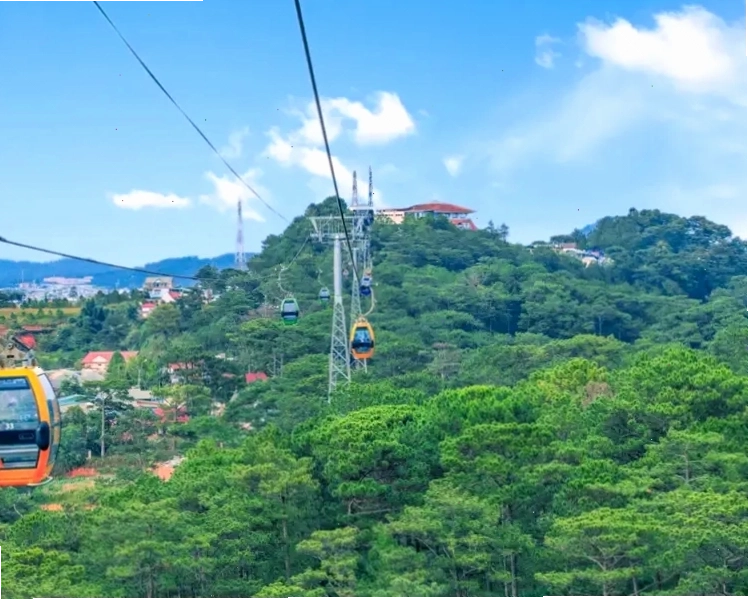 Toàn cảnh Đà Lạt nhìn từ Đồi Robin