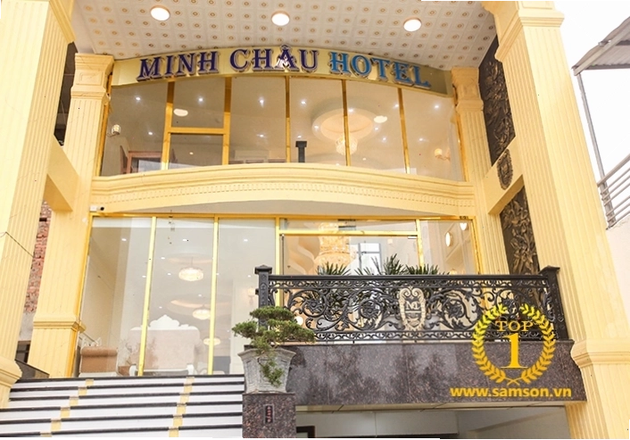 Toàn cảnh Khách sạn Minh Châu Sầm Sơn với vị trí gần biển