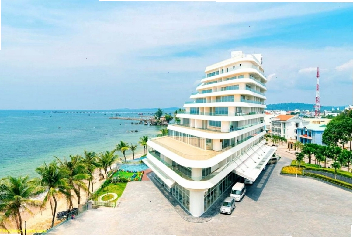 Toàn cảnh khách sạn Seashell Resort & Spa Phú Quốc nhìn từ trên cao