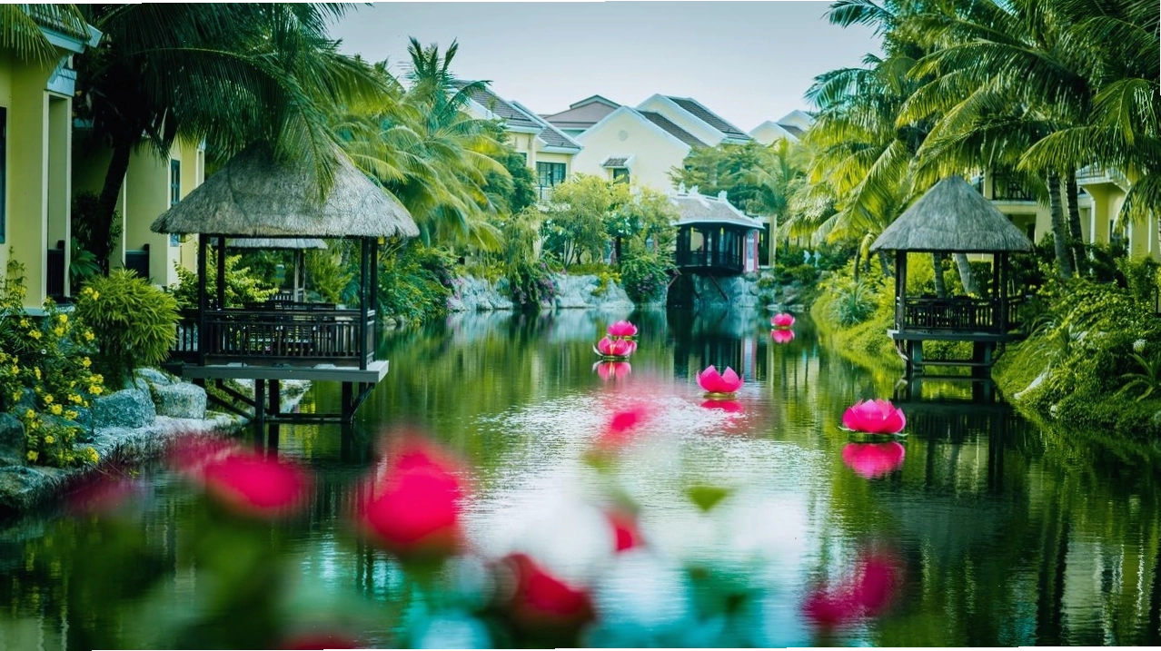 Toàn cảnh Koi Hội An Resort & Spa nhìn từ trên cao