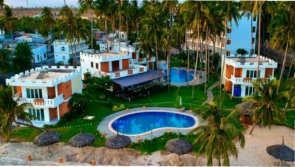 Toàn cảnh Ocean Place Mũi Né Resort với kiến trúc hài hòa cùng thiên nhiên