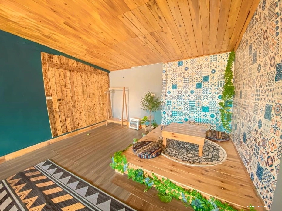 Toàn cảnh Sapa nhìn từ Phòng Panorama Vườn Mây Homestay