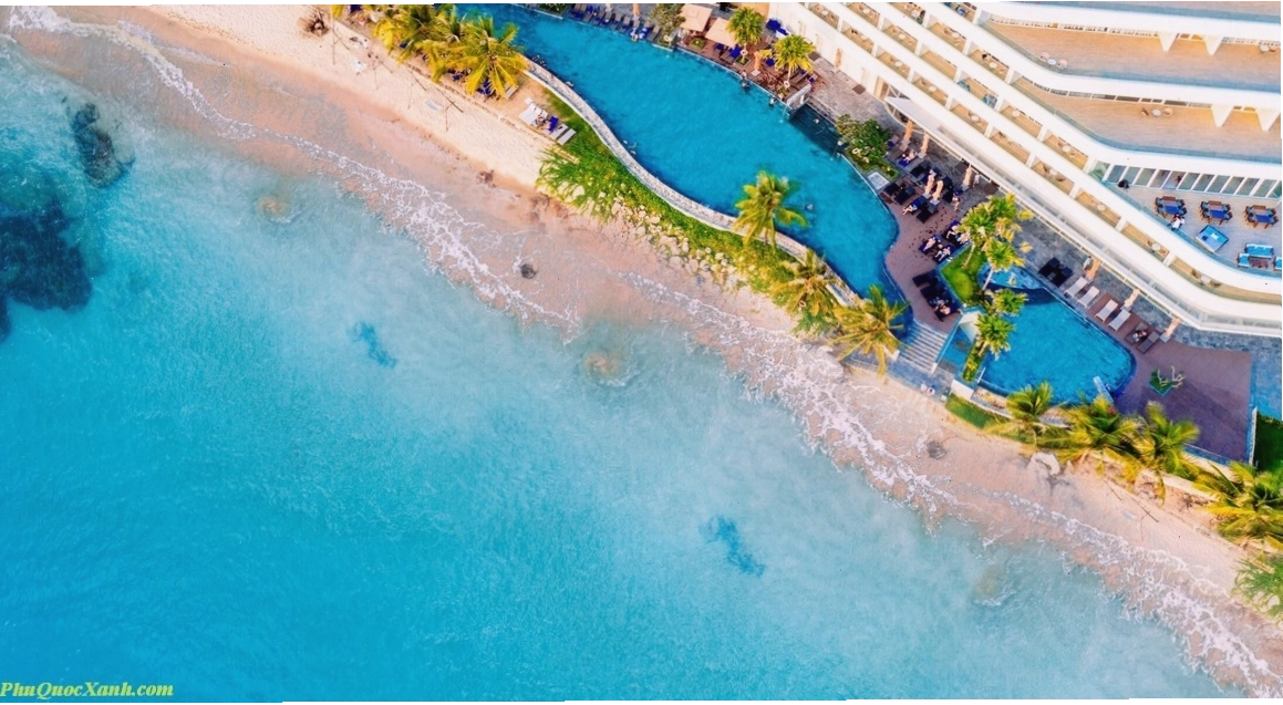 Toàn cảnh Seashell Resort & Spa Phú Quốc nhìn từ trên cao