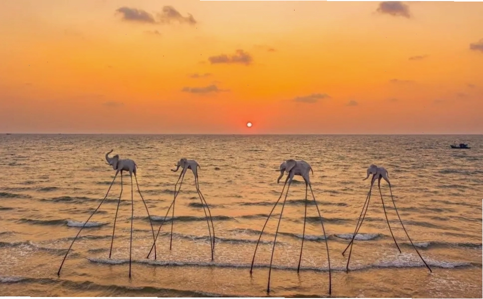 Toàn cảnh Sunset Sanato Phú Quốc nhìn từ trên cao