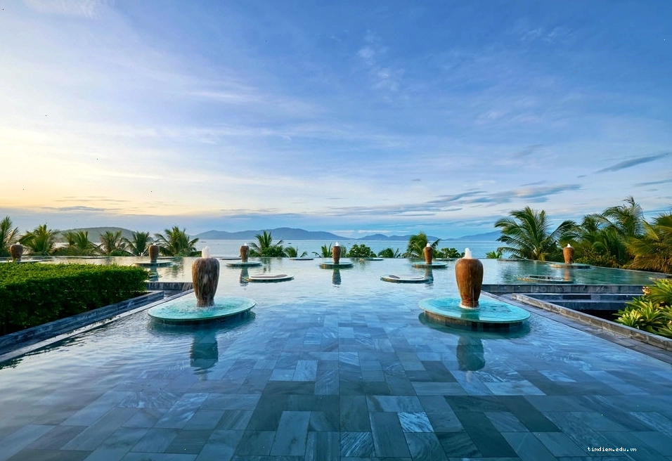 Tổng quan Amiana Resort and Villas Nha Trang nhìn từ trên cao