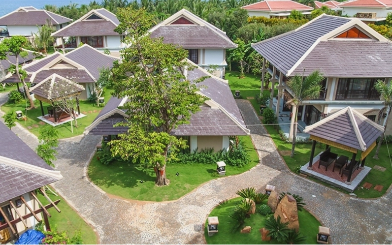 Tổng quan Anja Beach Resort & Spa Phú Quốc với không gian xanh mát