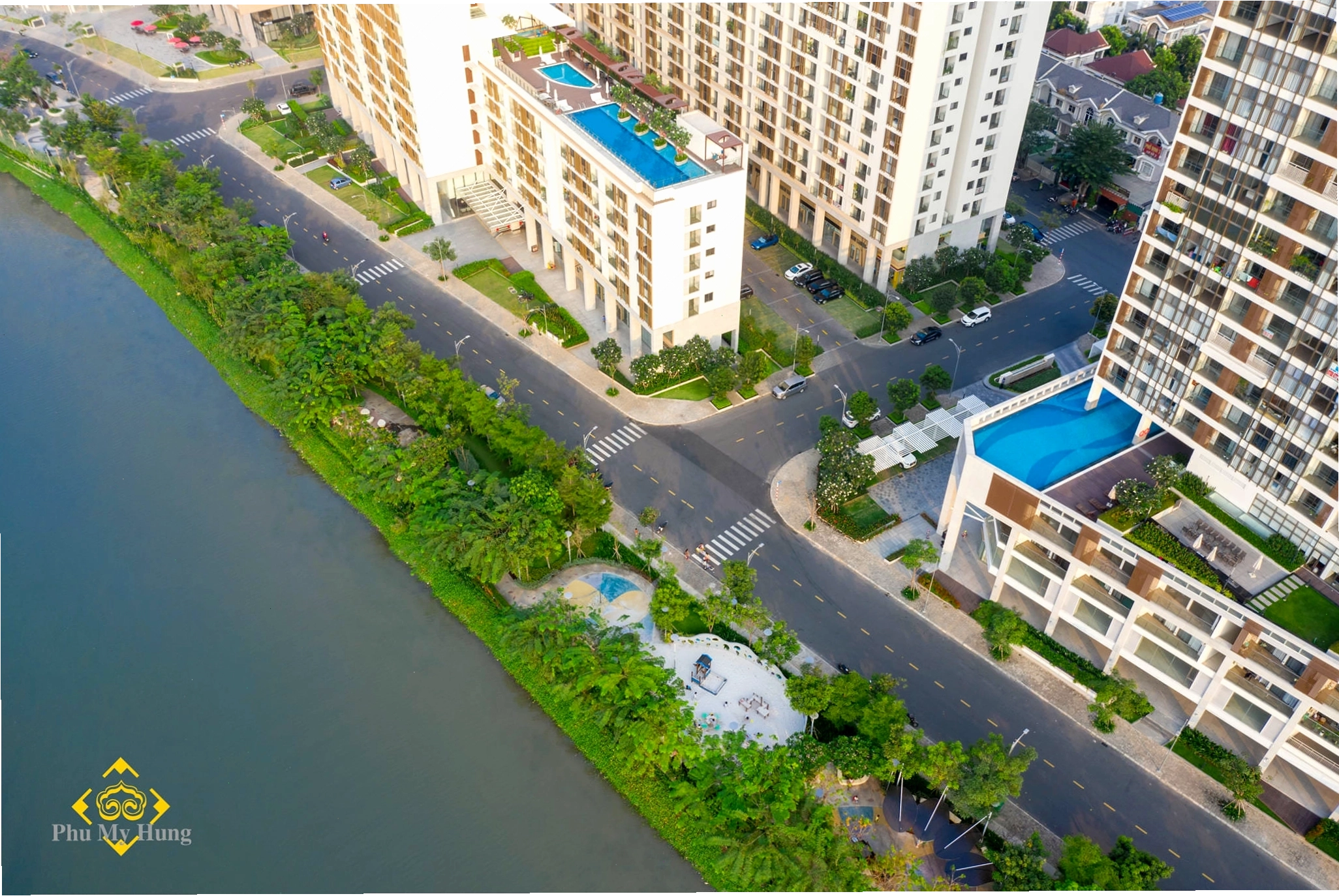 Tổng quan Công viên Hoa Anh Đào Sakura Park tại Phú Mỹ Hưng, Quận 7