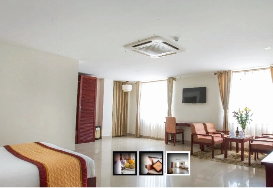 Tổng quan Khách sạn Luxe Quảng Bình nhìn từ bên ngoài