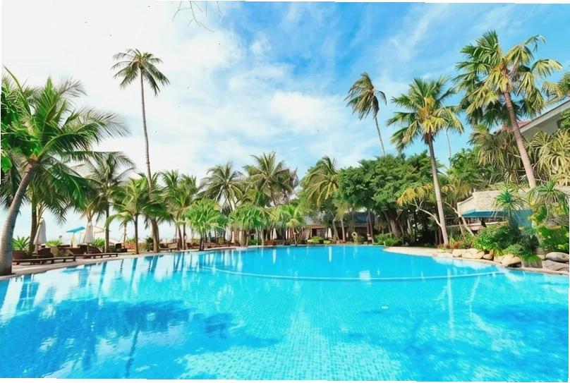 Tổng quan kiến trúc Hoàng Ngọc Beach Resort nhìn từ trên cao