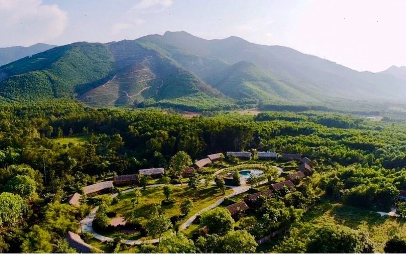 Tổng quan kiến trúc và cảnh quan Alba Wellness Resort Huế