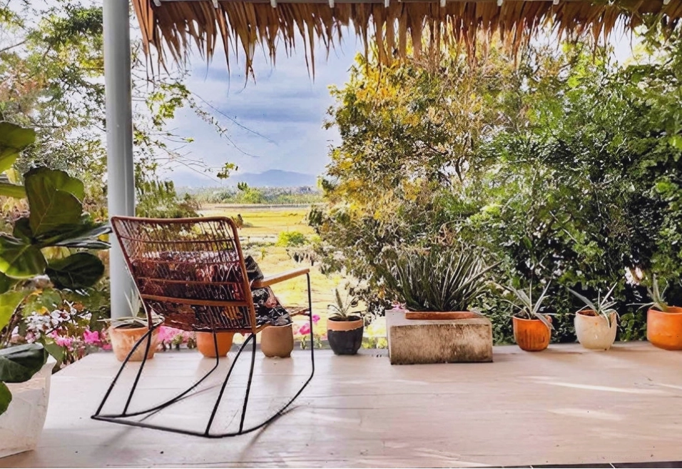 Tổng quan Lara Homestay với kiến trúc ấn tượng