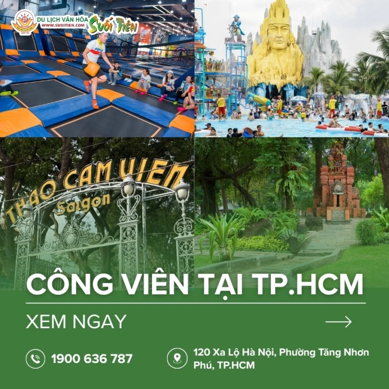 Top 13+ Công Viên Đẹp Và Lớn Nhất Sài Gòn Năm 2026