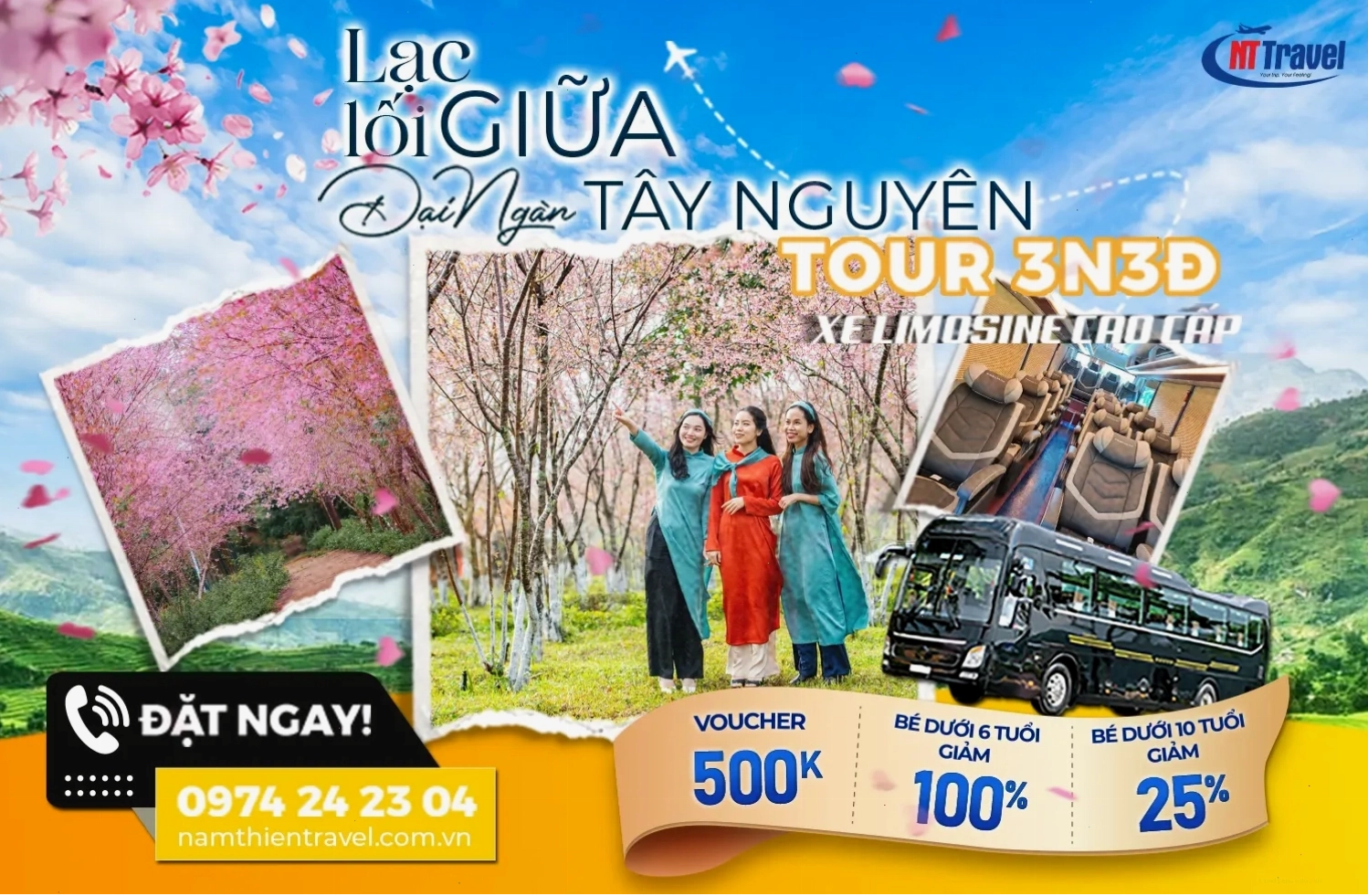 Tour khám phá vẻ đẹp Tây Nguyên trong đó có Biển Hồ Pleiku