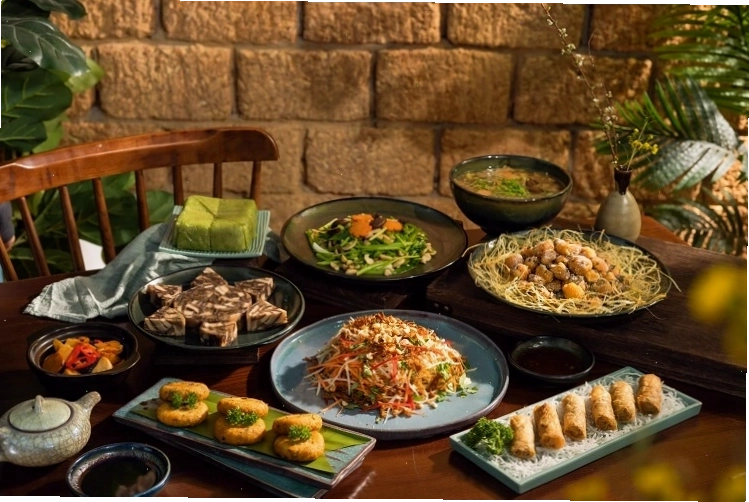 Trải nghiệm ẩm thực chay tại Nhà hàng Chay Nấm Thiên Đàng