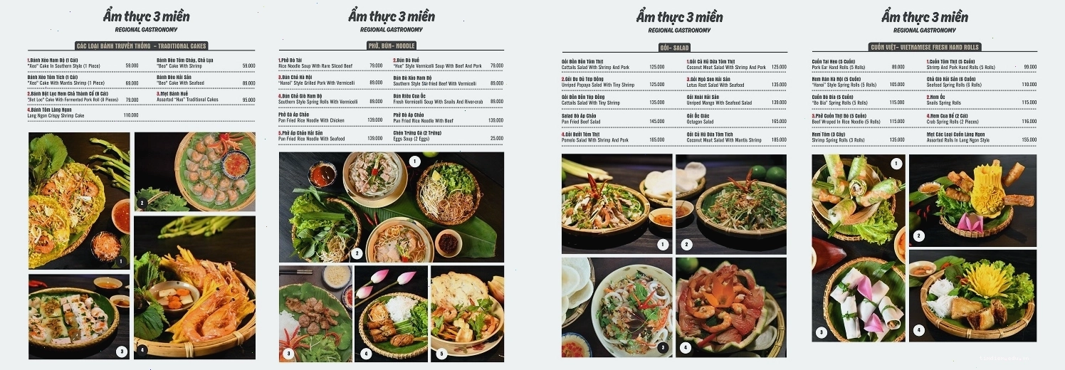 Trải nghiệm ẩm thực Việt Nam tại Làng Ngon