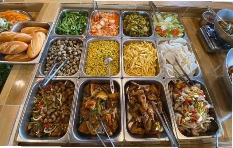 Trải nghiệm buffet lẩu nướng tại Tui Châu Đốc