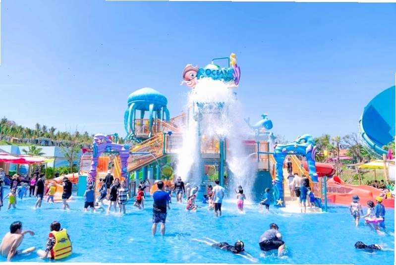 Trải nghiệm các trò chơi dưới nước hấp dẫn tại công viên nước Wonderland Phan Thiết