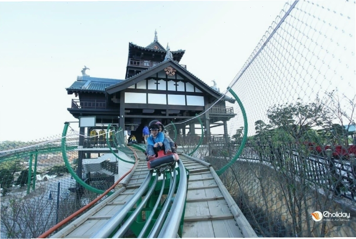 Trải nghiệm Làn trượt Samurai tại Sun World Hạ Long