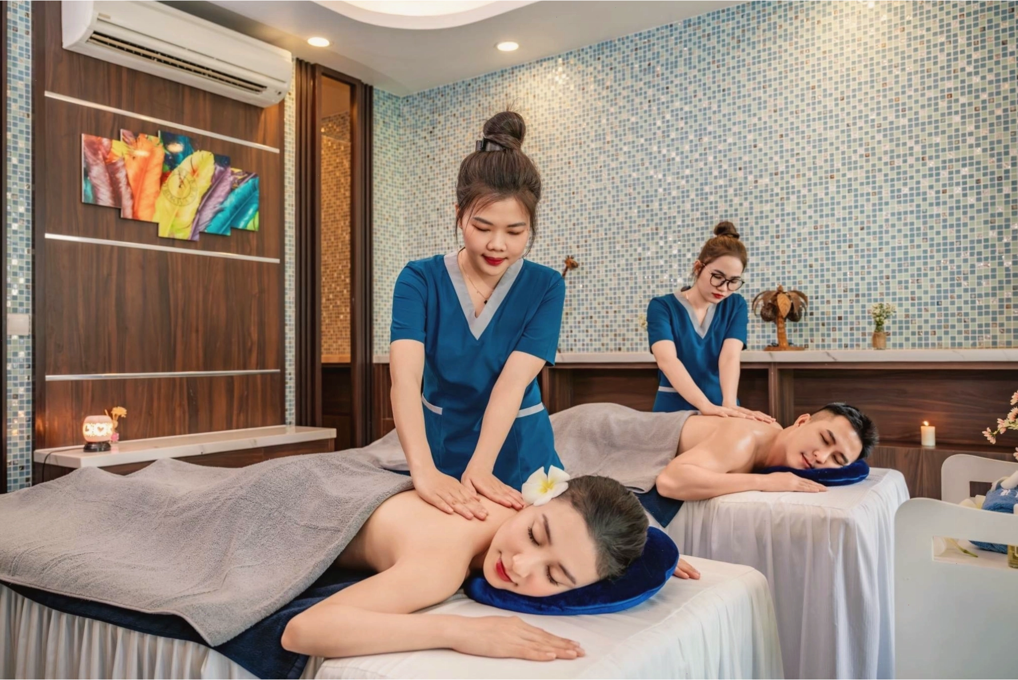 Trải nghiệm massage thư giãn tại spa của Carmelina Beach Resort