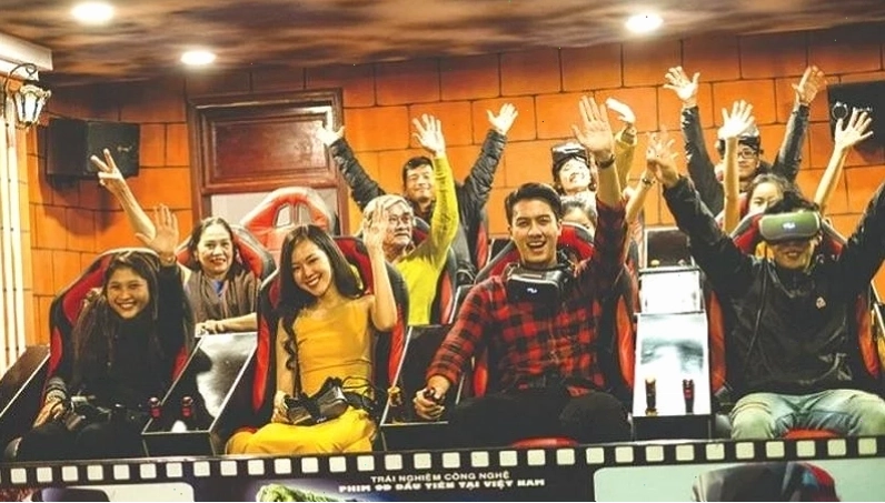 Trải nghiệm phim 9D - 12D tại Núi Thần Tài