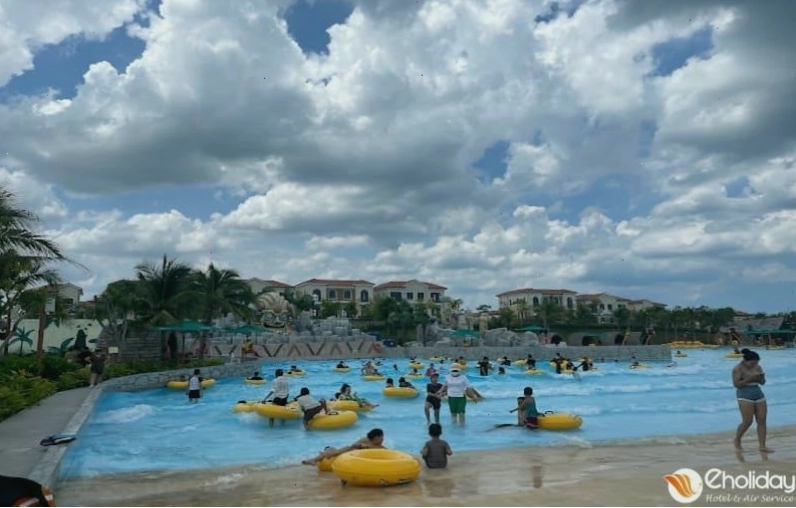 Trải nghiệm sông lười thư giãn tại Tropicana Park Hồ Tràm