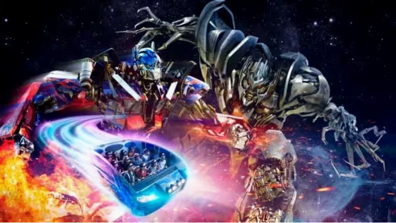 Trải nghiệm trò chơi 3D đỉnh cao Transformers tại khu Sci-Fi City của Universal Singapore