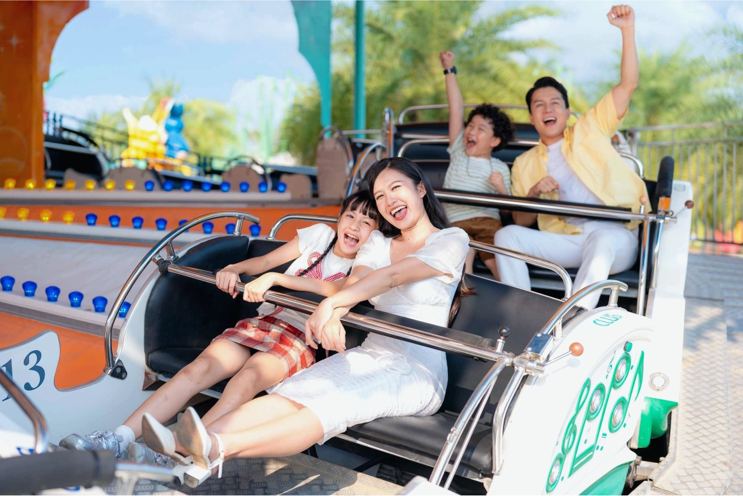 Trải nghiệm vui chơi đa dạng tại Công viên Ánh Sáng Vinhomes Grand Park