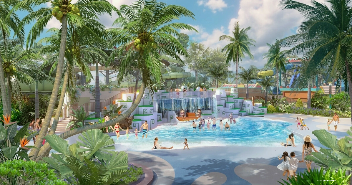 Trải nghiệm vui chơi dưới nước tại Sun World Hà Nam