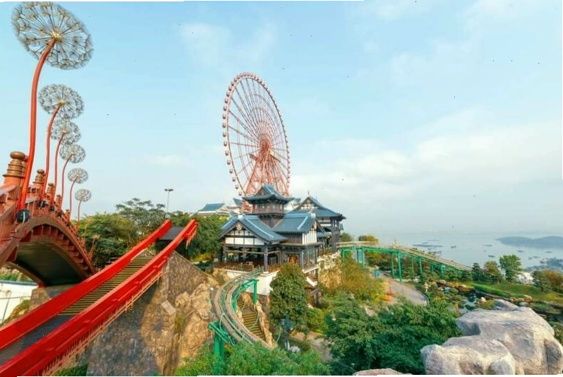 Trải nghiệm vui chơi tại Sun World Hạ Long