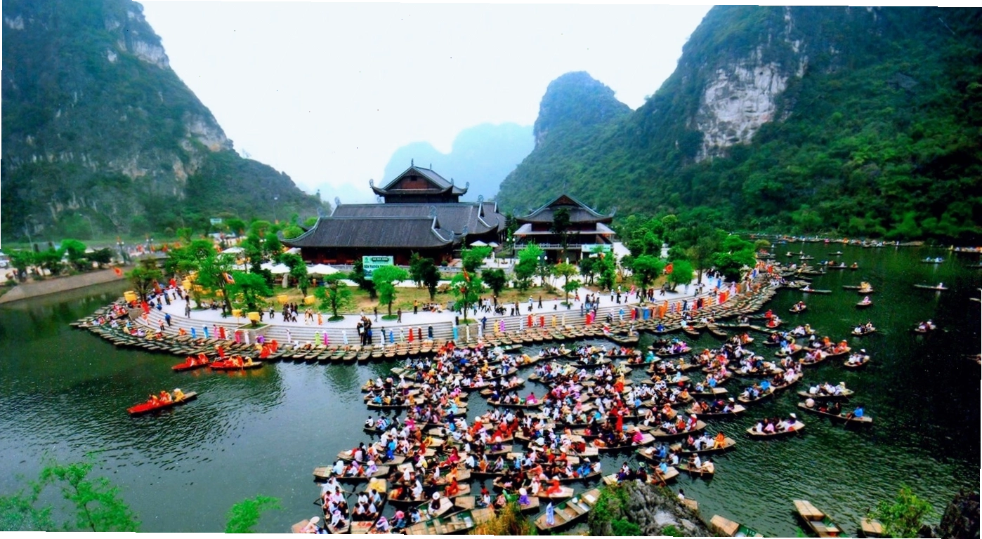 Tràng An - một trong những khu vui chơi sinh thái độc đáo ở Ninh Bình