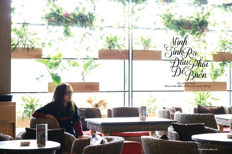 Trixie Cafe nằm trong top các quán cafe đẹp tại khu vực Ngã Tư Sở