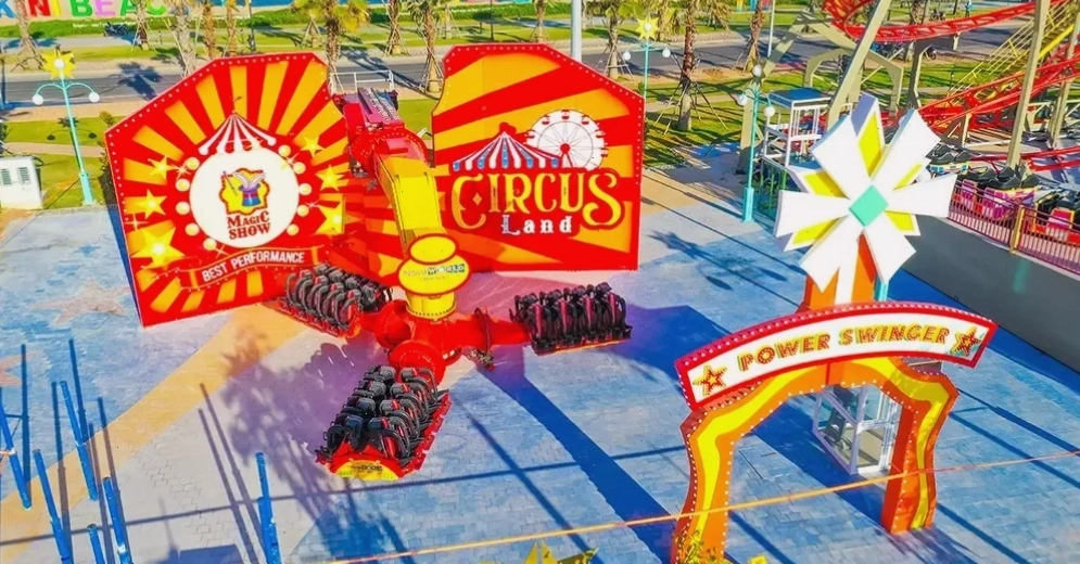 Trò chơi Cánh quạt quyền năng tại Circus Land