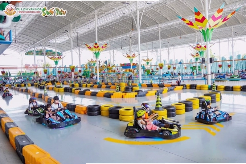 Trò chơi Go-kart tại Suối Tiên