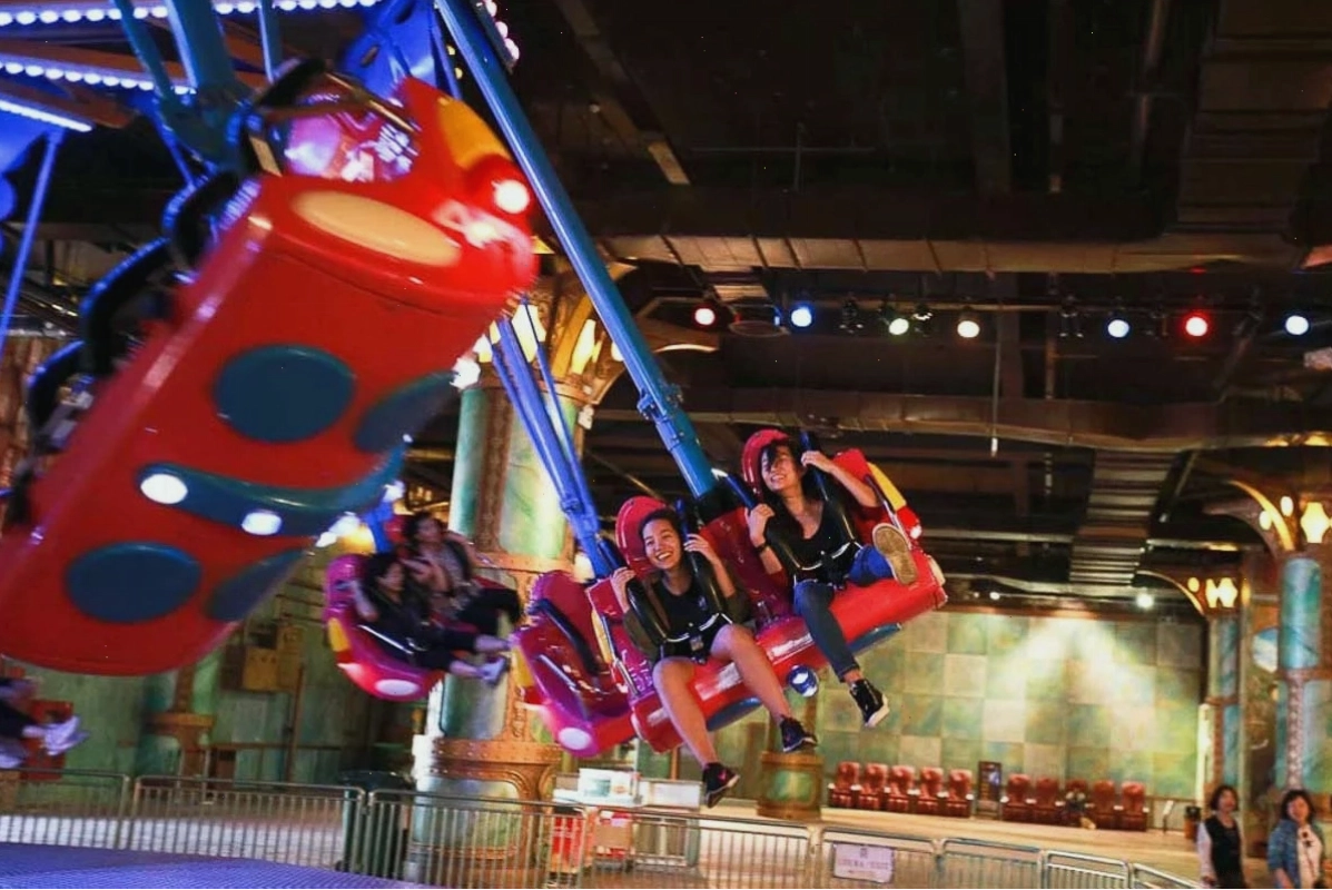 Trò chơi Phi công Skiver tại Fantasy Park Bà Nà Hills