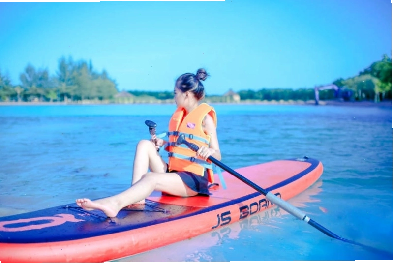 Trò chơi trên phao nổi tại Suối Mơ