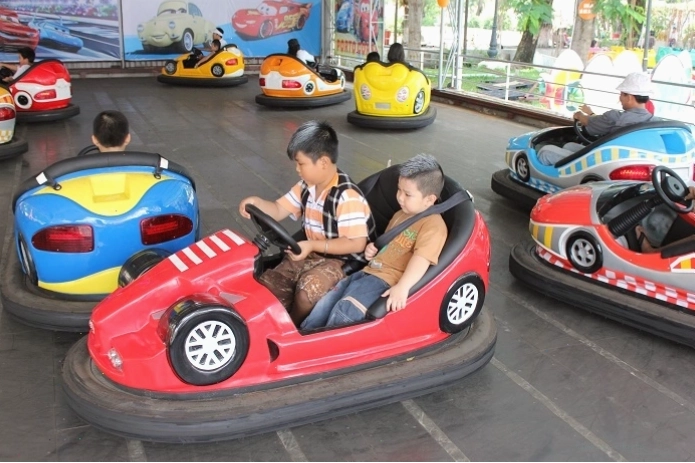 Trò chơi trong nhà tại Công viên Thỏ Trắng phù hợp với mọi điều kiện thời tiết