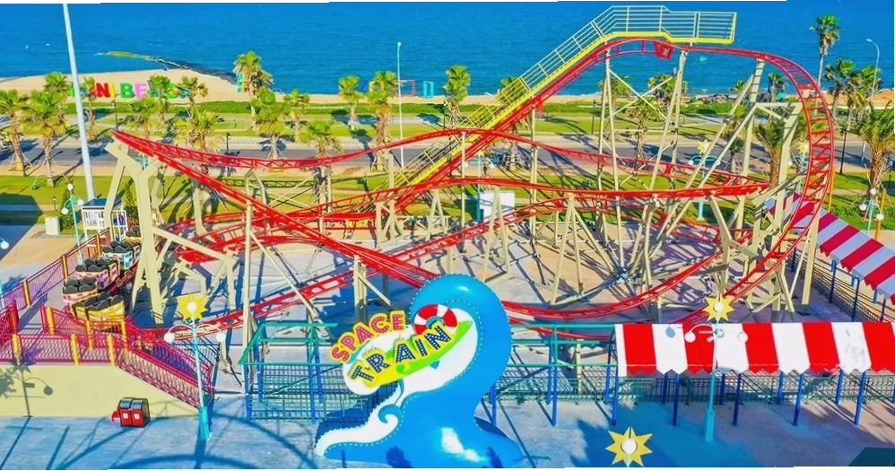 Trò Chuyến tàu xuyên không (Space Train) tại Circus Land
